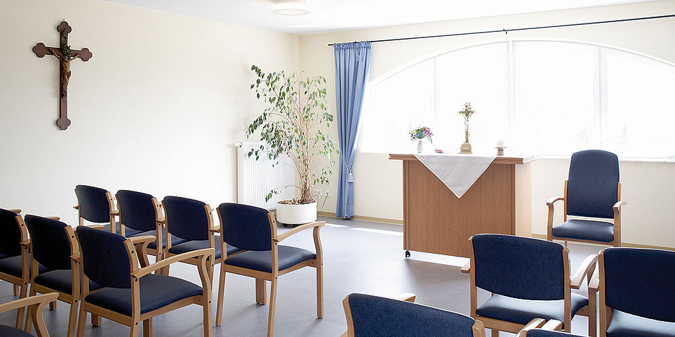 Der Andachtsraum im Pflegeheim Alzey