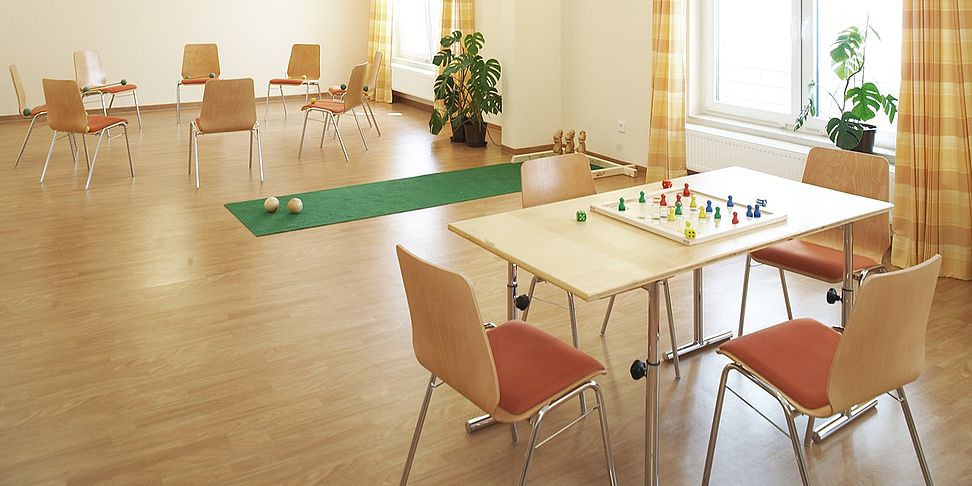 Platz für Aktivitäten gibt es im Therapieraum des Pflegeheims in Donzdorf