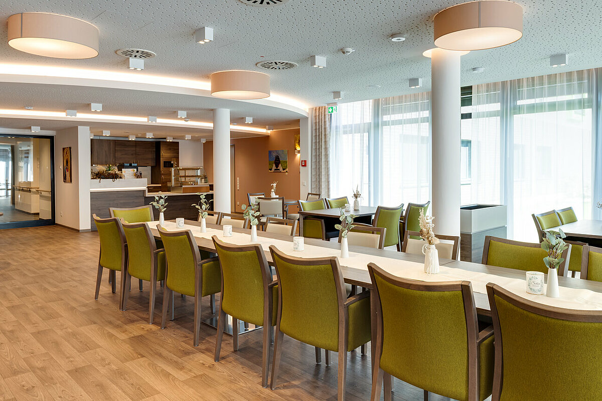 Speiseraum in der Senioren-Residenz Gummersbach
