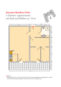 3 Zimmer (76 qm)