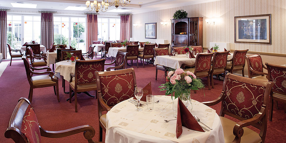 Das niveauvolle Restaurant im betreuten Wohnen Reinbek