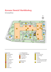 Lageplan Kursana Domizil Markkleeberg