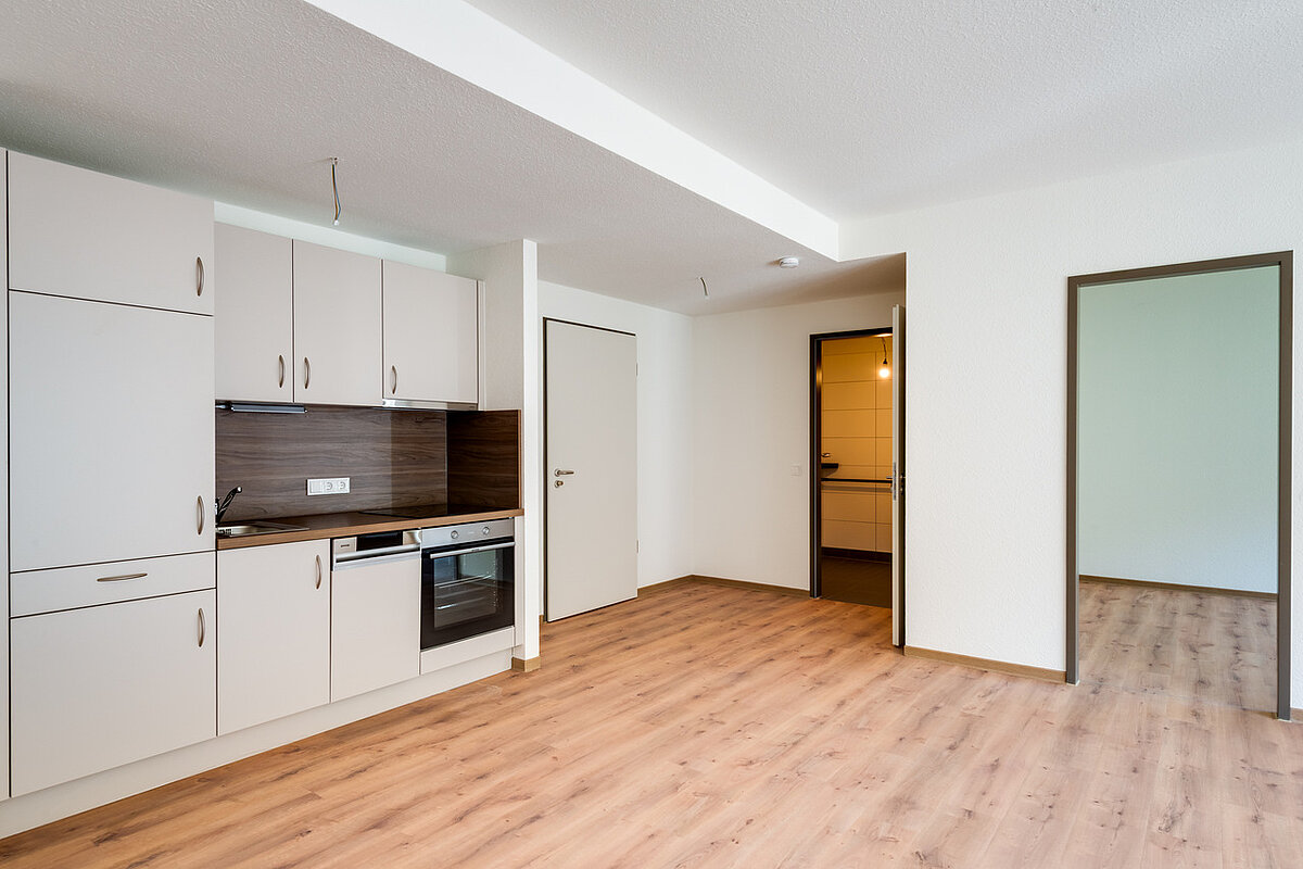 Wohnung mit Einbauküche im Betreuten Wohnen