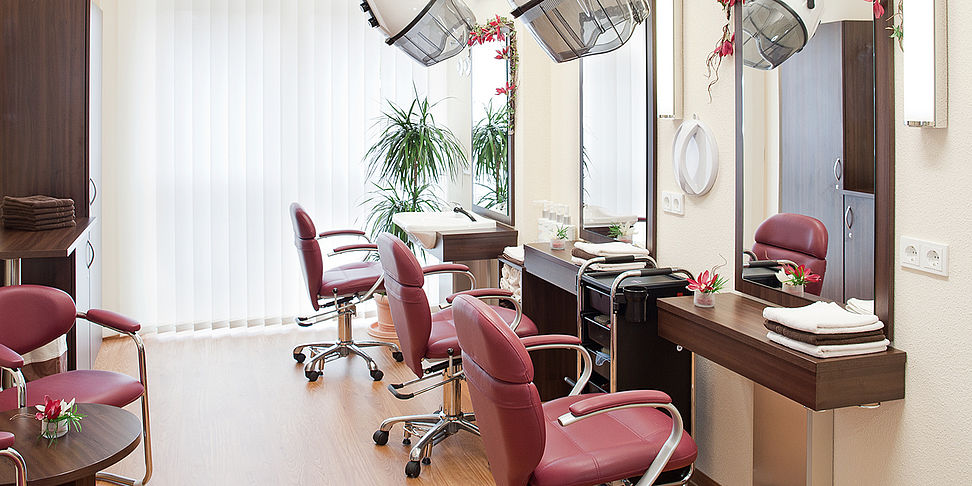Der hauseigene Friseursalon im Pflegeheim Dachau