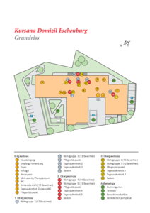Lageplan Kursana Domizil Eschenburg