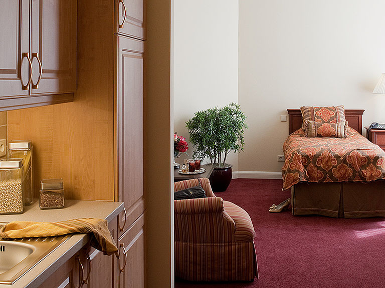 Das stilvolle Appartement im betreuten Wohnen Bonn