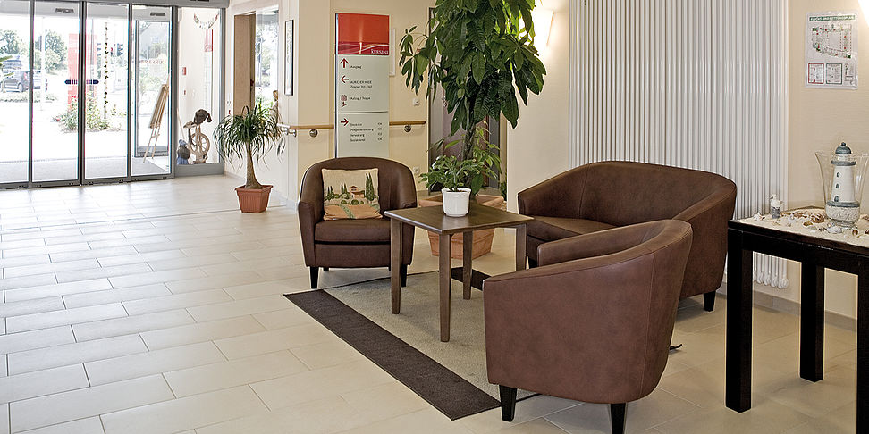 Das schoene Foyer im Pflegeheim Vaihingen