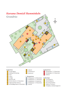 Lageplan Kursana Domizil Hamminkeln