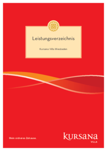 Kursana Villa Wiesbaden Leistungsverzeichnis