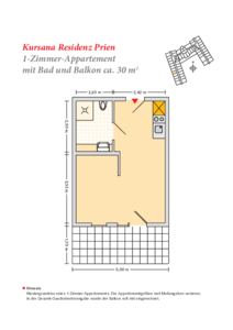 1 Zimmer (30 qm)