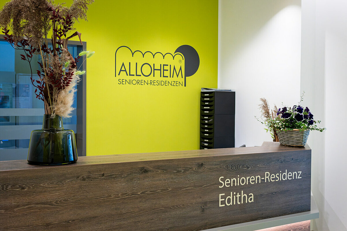 Rezeption der Alloheim Senioren-Residenz "Editha"
