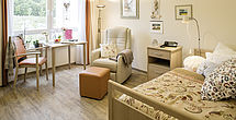 Pflegeheim Mücke - Ihr schönes Zimmer im neuen Zuhause