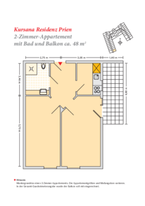 2 Zimmer (48 qm)