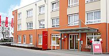 Das Pflegeheim Griesheim in der Frontalansicht