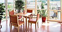Gemütliche Sitzecken im Pflegeheim Lappersdorf