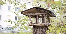 Schön gestalteter Gartenanlage im Pflegeheim Berlin - Landsberger Tor