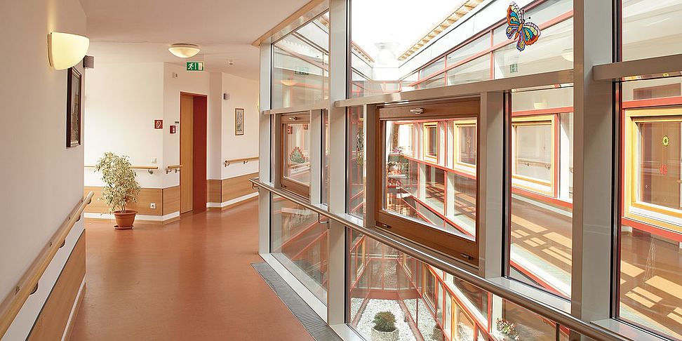 Das schoene Foyer im Pflegeheim Torgelow, Haus am Tanger