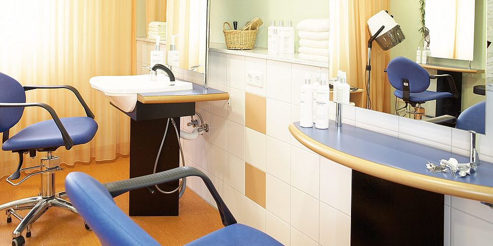Das betreute Wohnen in Bad Lauterberg verfügt über einen hauseigenen Friseursalon