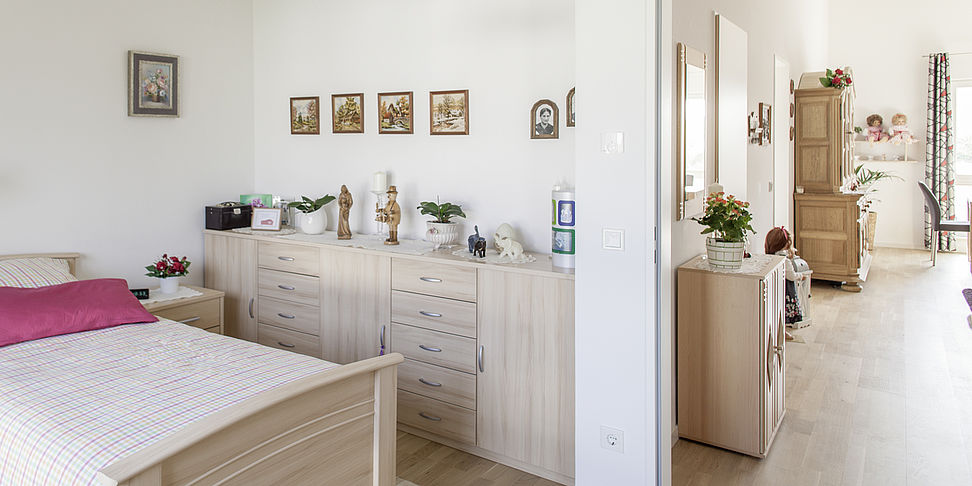 Pflegeheim Kürten - Ihr schönes Zimmer im neuen Zuhause