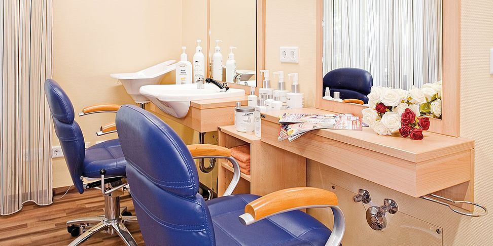Im Pflegeheim Barsinghausen befindet sich ein Friseursalon