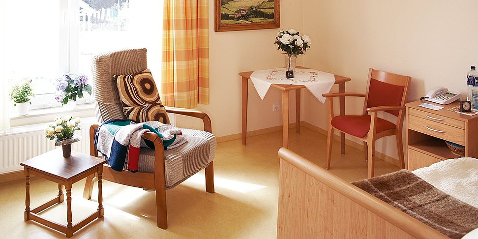 Pflegeheim Donzdorf  - Ihr schönes Zimmer im neuen Zuhause