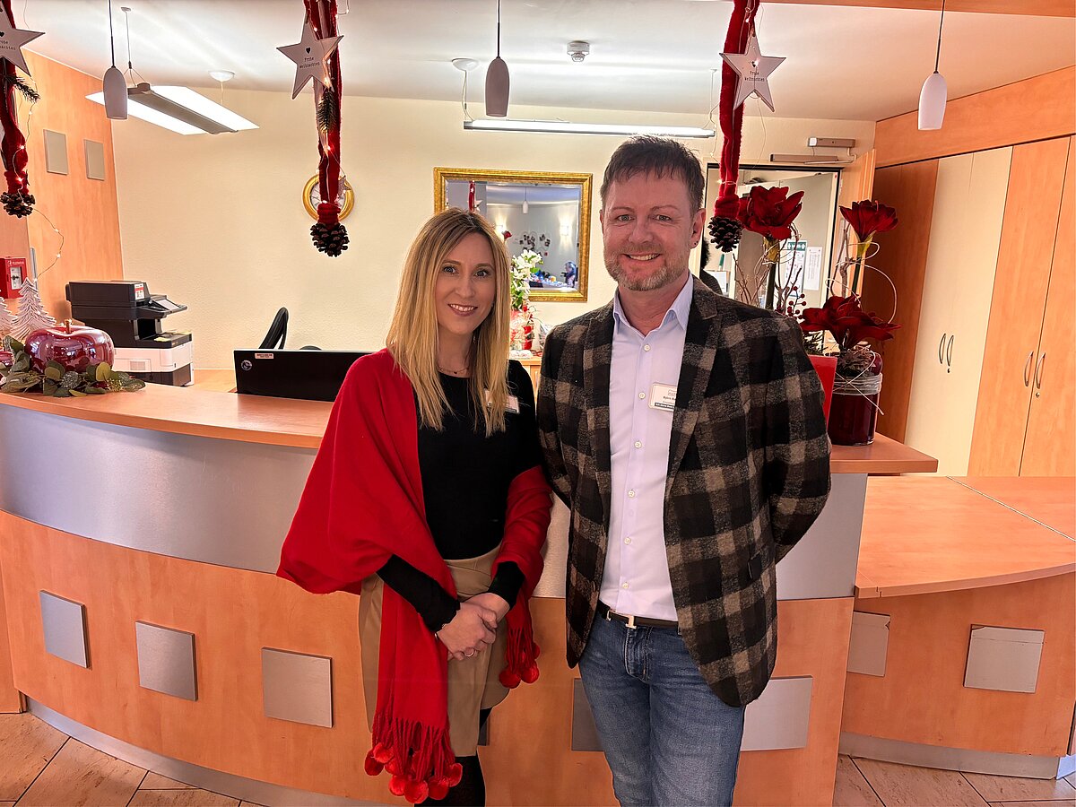 Björn Baumann neuer Einrichtungsleiter und Nicole Nardelli Leitung SD