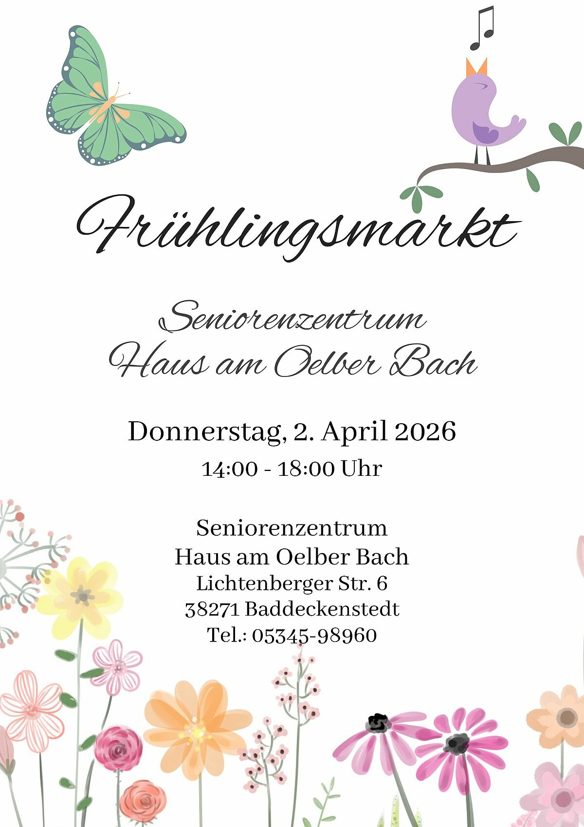 Frühlingsmarkt im Haus am Oelber Bach