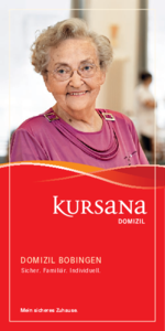 Flyer Kursana Domizil Bobingen
