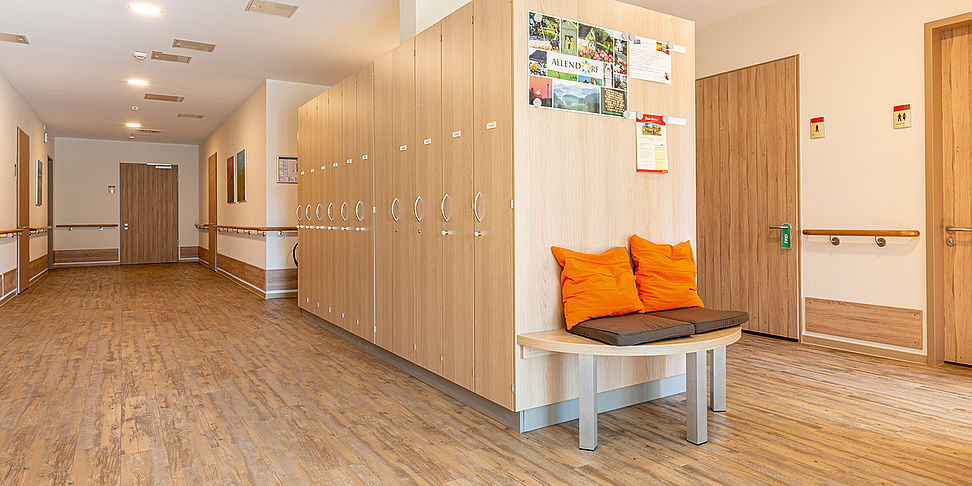 Das Foyer unseres modernen Kursana Pflegeheims in Sundern.