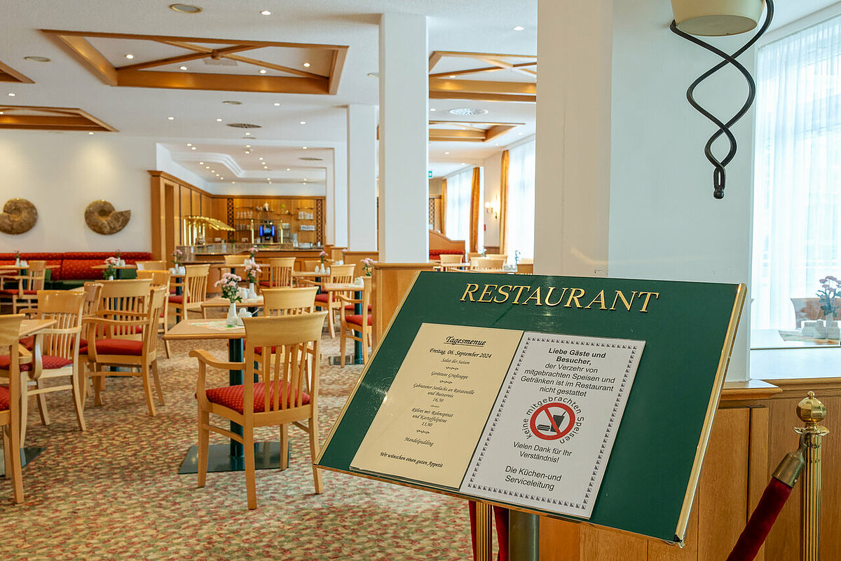 Restaurant für die Senioren in der Residenz "Elisa"