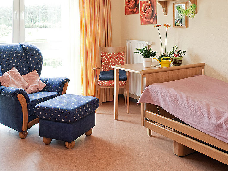 Pflegeheim Lingen - Ihr schönes Zimmer im neuen Zuhause