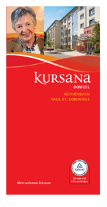 Flyer Kursana Domizil Reichenbach
