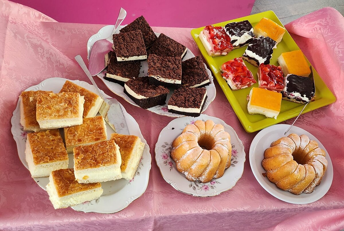 Kaffeeklatsch Kuchenauswahl