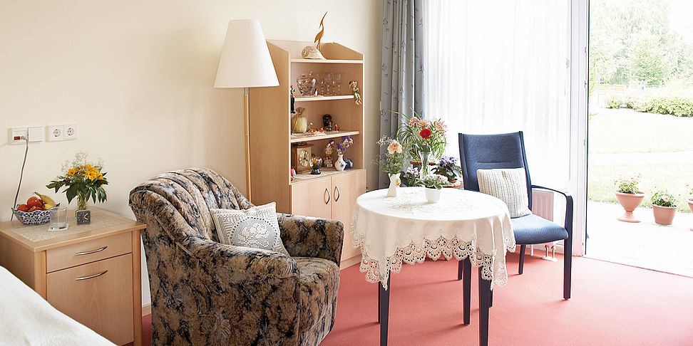 Pflegeheim Grimmen - Ihr schönes Zimmer im neuen Zuhause