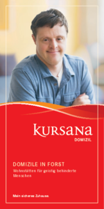 Flyer Kursana Domizil Forst - Haus Wasserturm