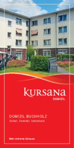 Flyer Kursana Domizil Buchholz