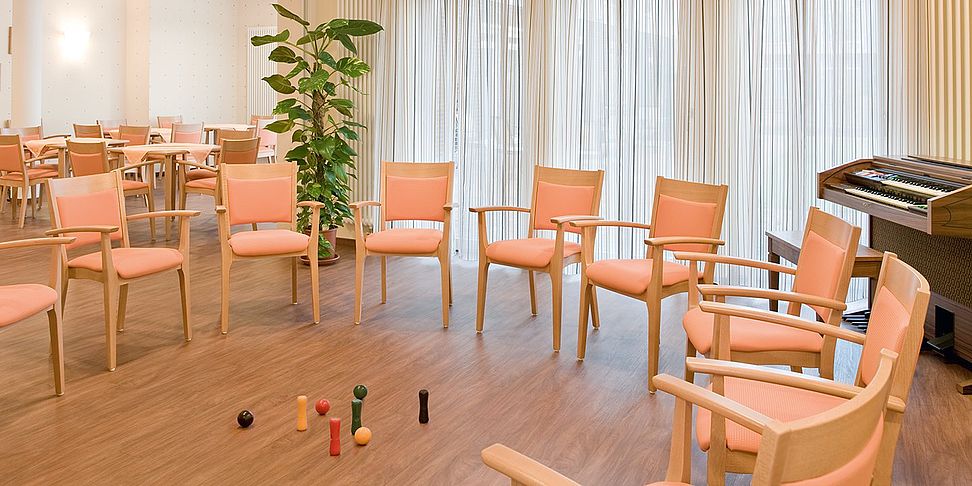 Gemeinschaftliche Aktivitäten im Pflegeheim Hamburg-Billstedt