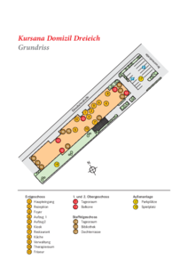 Lageplan Kursana Domizil Dreieich