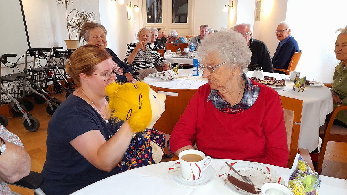 Demenz Café bei uns im Haus