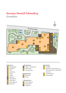 Lageplan Kursana Domizil Schneeberg