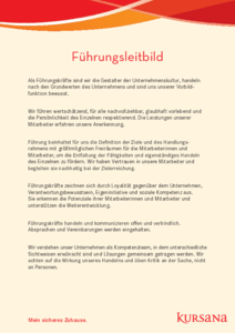 Führungsleitbild