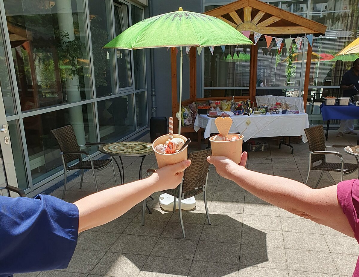 Atriumkirmes Eis