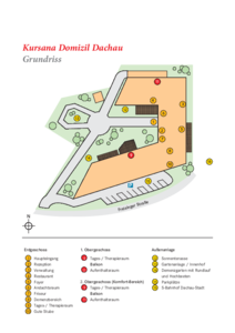 Lageplan Kursana Domizil Dachau