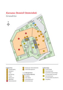Lageplan Kursana Domizil Oststeinbek