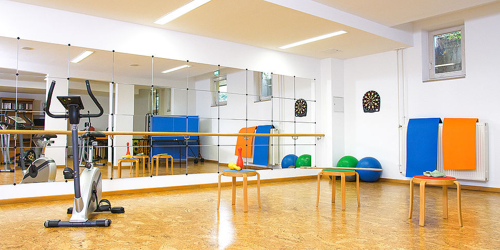 Der Therapieraum in der ambulanten Pflege Prien