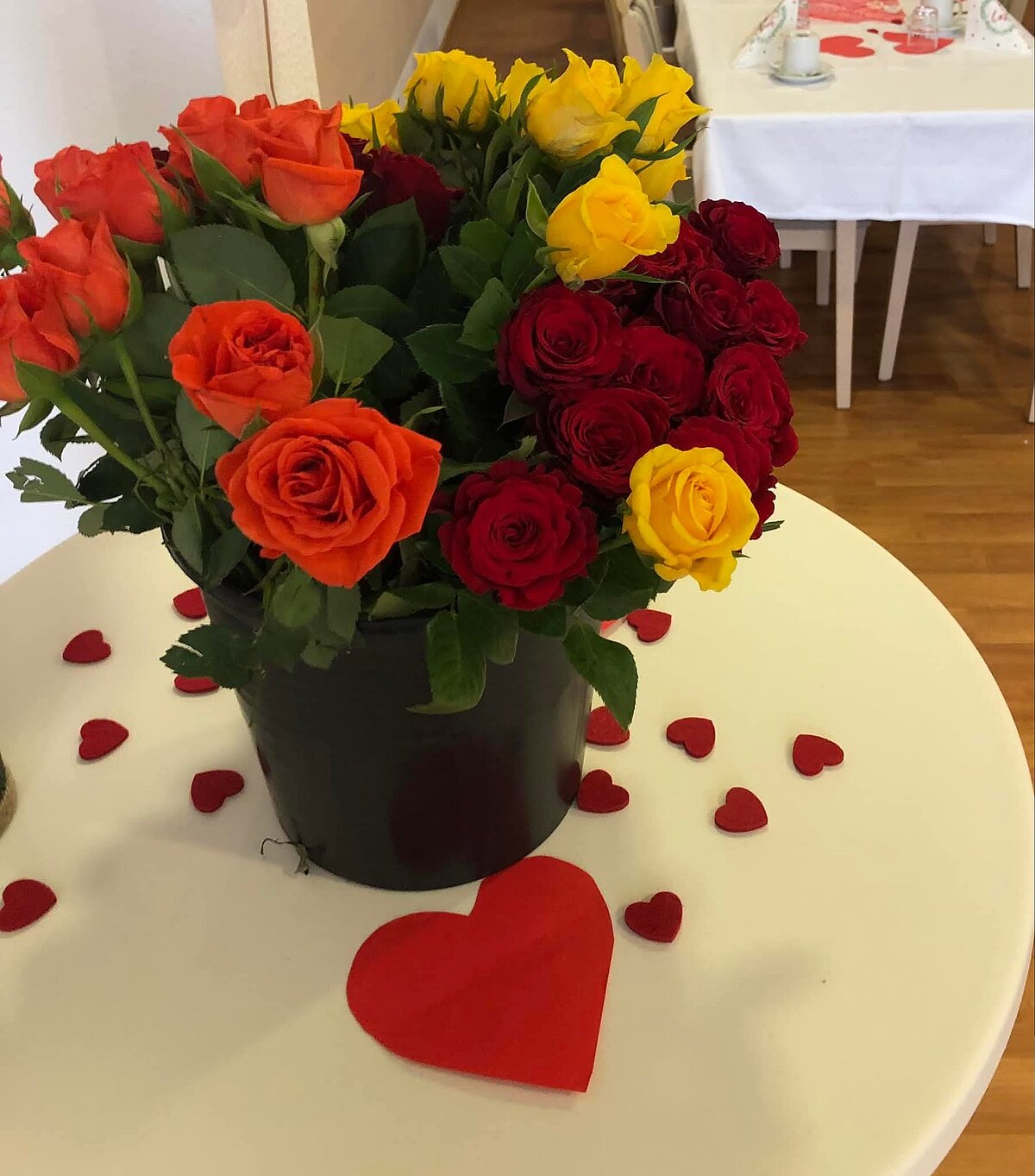 Valentinstag Rosen 