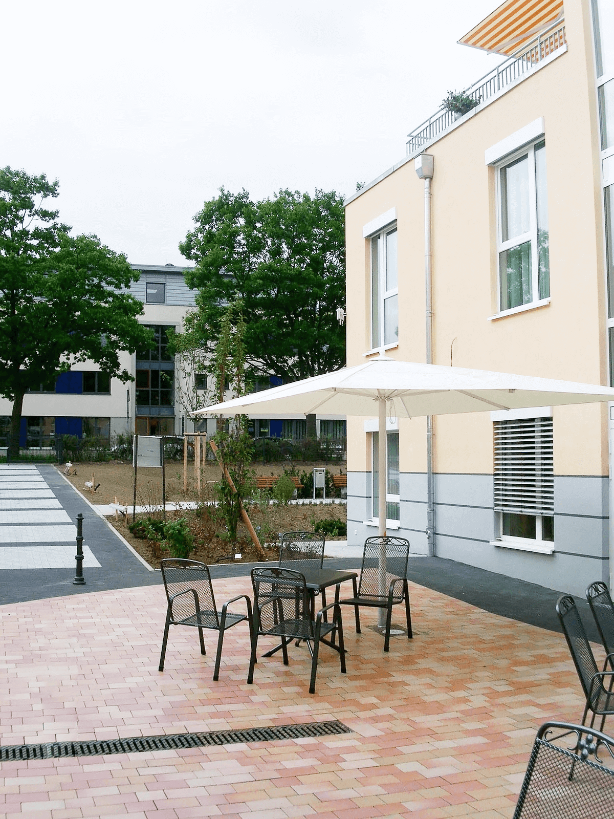 Terrasse des CMS Pflegewohnstift Laurensberg in Aachen